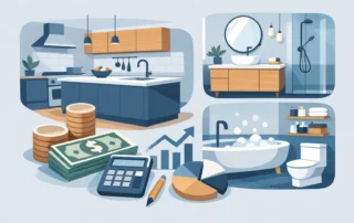 Cost to Remodel Kitchen and 2 Bathrooms