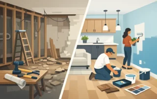 Gut Renovation vs Cosmetic Remodel
