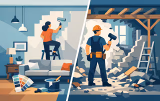 Interior Renovation Versus Gut Renovation
